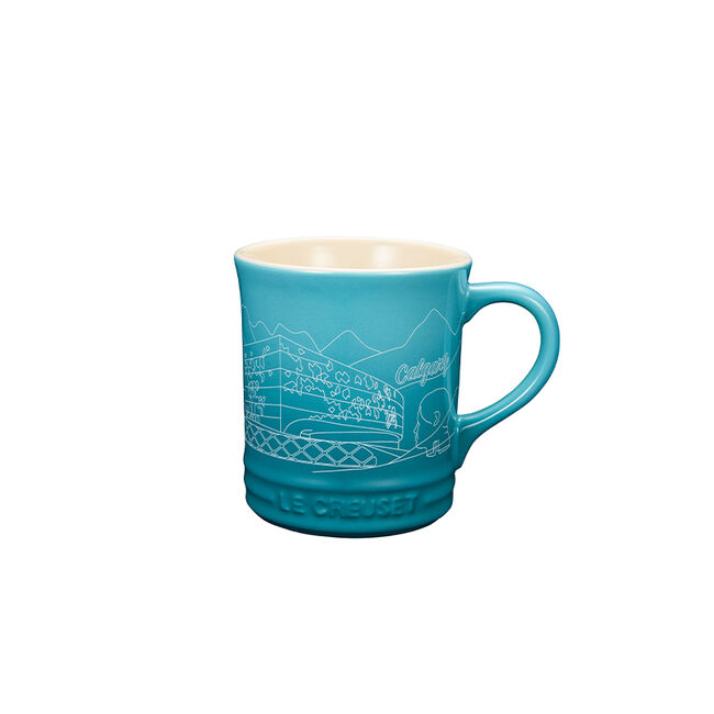 Stoneware Canadian Destination Calgary Mug Le Creuset